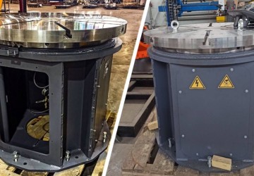 Поворотный стол 3,5т для компании ООО «Тесвел»