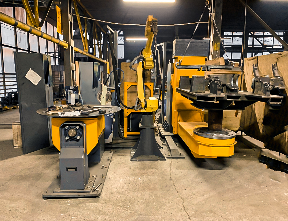 Участок сварки балансирной балки. Завод «ДСТ-УРАЛ»